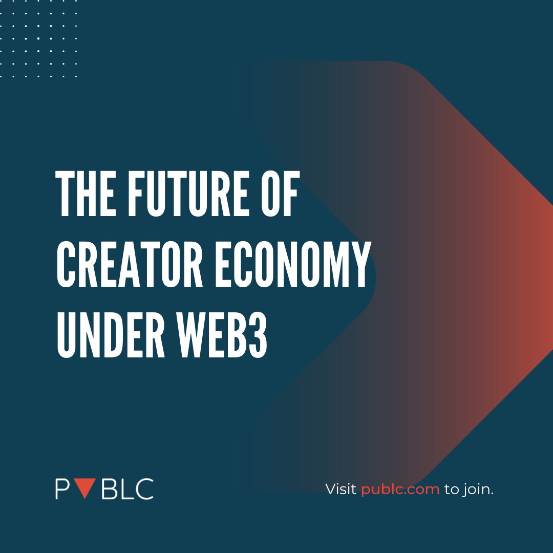 WeArePUBLC's tweet photo. It is time to break away from the algorithmic discrimination and give creators more reliable revenue, more creative autonomy, more meaningful connection with their fans.  

At #PUBLC, we are working on such future today. 

Join on https://t.co/Eb3CvjBzDO

#web3 #creatoreconomy https://t.co/mxEzgXQXUV