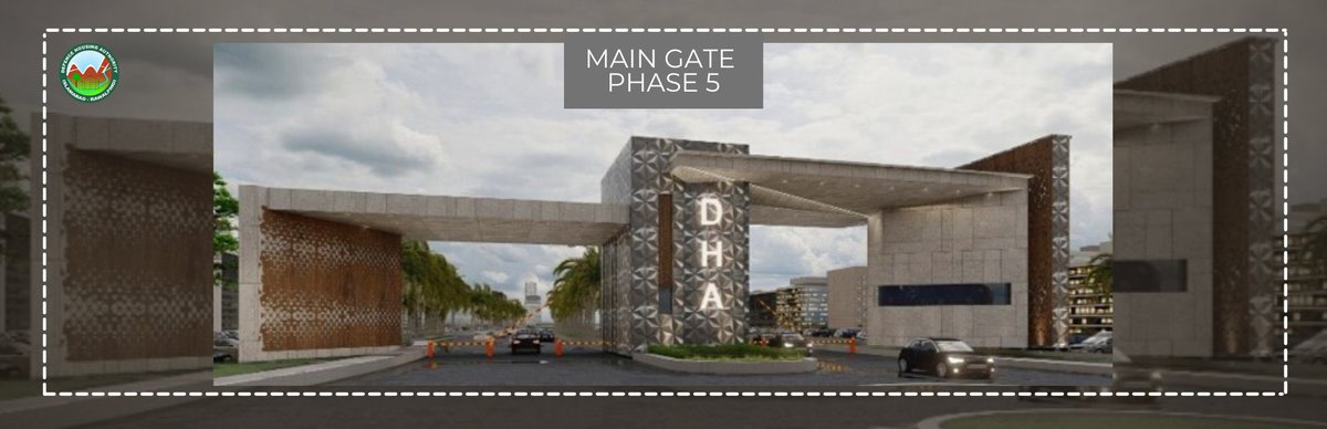 DHAIR_Official's tweet photo. - New design of Main Entrance DHA Phase 5.
FWO will commence its construction very soon!
.
.
#mainentrance #maingate #DHAIR #dhaphase5 #approveddesign #newdesign #designer #phase5 #rawalpindi #islamabad #dha #gate1 #main #newvision #development #construction #FWO #construction https://t.co/Yd3RnPxKzP