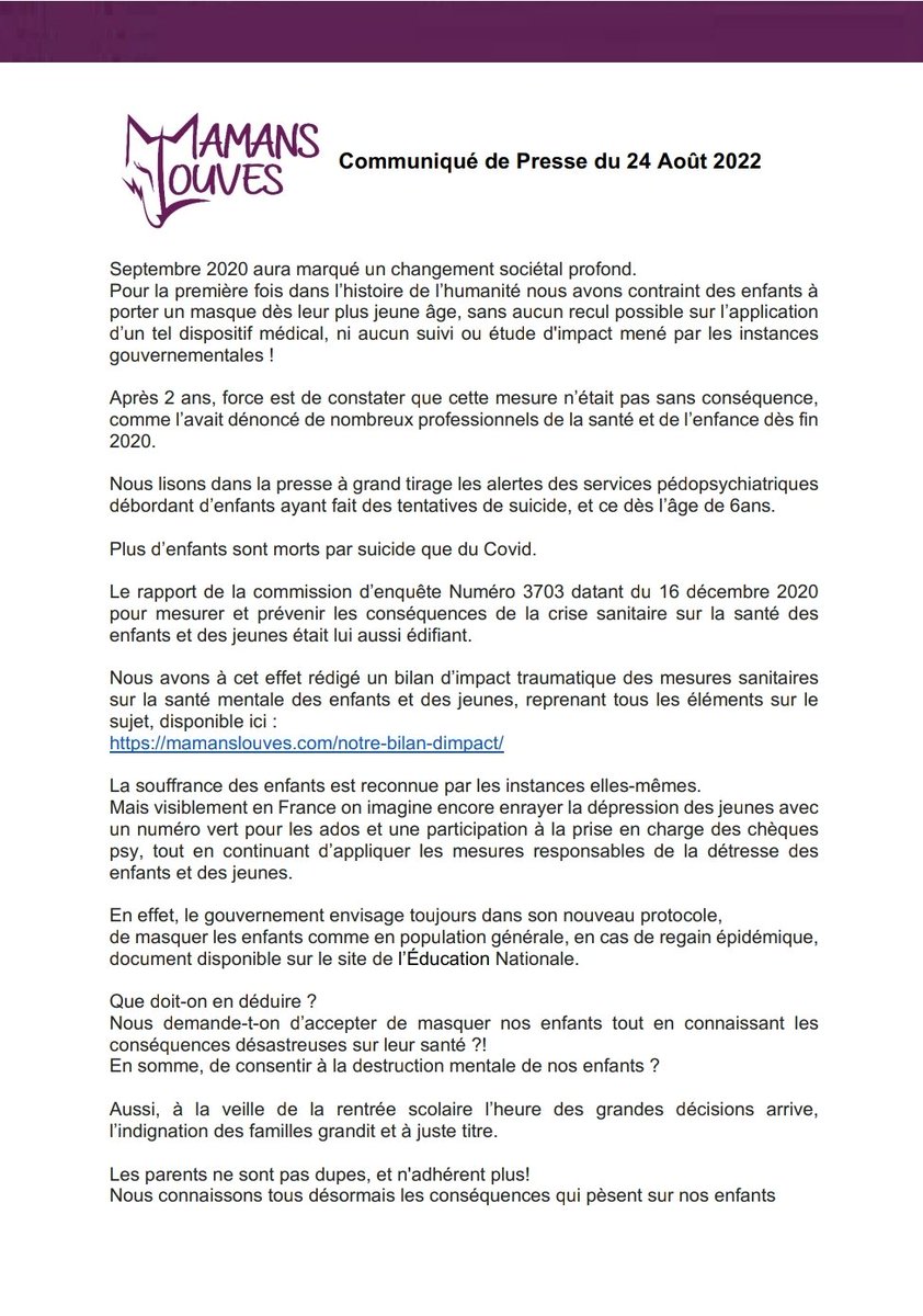 Maman louve en action ! tweet media