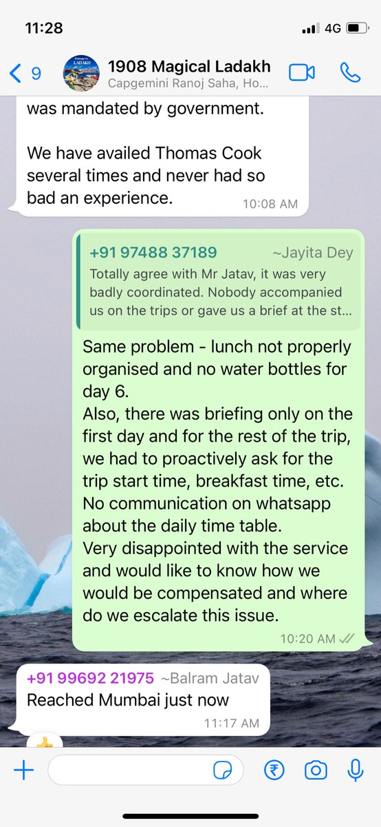 learner_13's tweet photo. @SOTCTravel Related to my travel - LDMLST190822. I had a disappointing experience and sharing part of it here https://t.co/MbTTs2BTNn