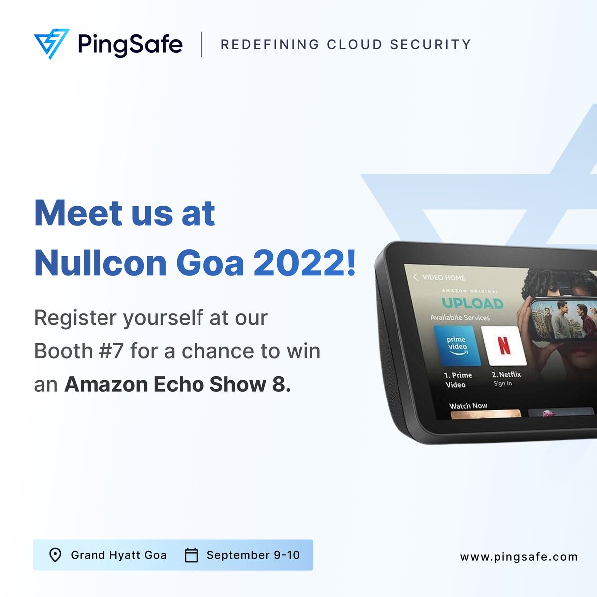 PingsafeAI's tweet image. #PingSafeAtNullcon

Come join us at #Nullcon to learn how PingSafe is securing Cloud Infrastructure of leading brands through our inbuilt Attacker Intelligence and Offensive Security Engine.

#NullconGoa2022 #cloudsecurity #redefiningcloudsecurity #cnapp