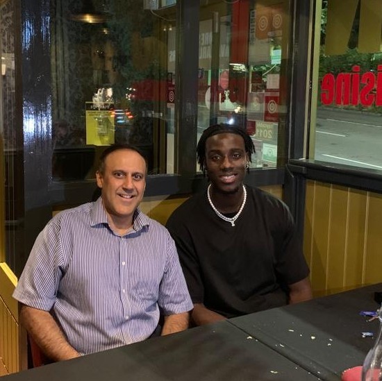 TheCumin's tweet photo. Look who it is !
@ikennaekwonna from @LoveIsland popped in for a meal 
It was great to see him &amp; have a chat with him 
See you soon @ikennaekwonna 

#Loveisland #ITV @1ndiyah #thecumin #realitytv #Nottingham #Notts #ekinsucülcüloglu #davidesancliment @nottslive https://t.co/2sQqYVy7Kd