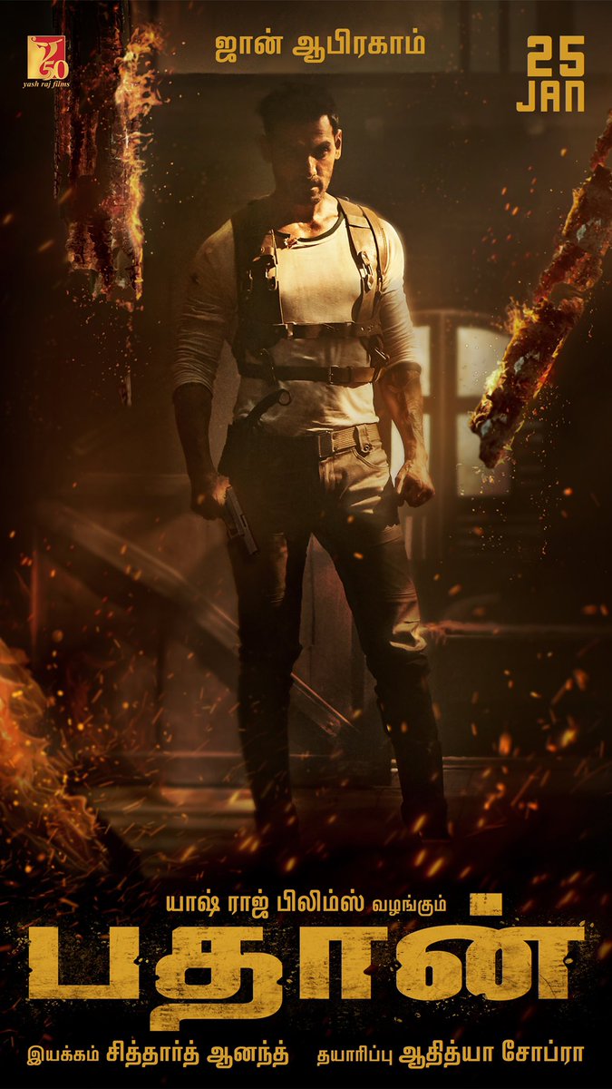 iamsrk's tweet image. Locked &amp;amp; loaded. Meet @TheJohnAbraham in #Pathaan. Celebrate #Pathaan with #YRF50 only at a big screen near you on 25th January, 2023. Releasing in Hindi, Tamil and Telugu. @deepikapadukone| #SiddharthAnand | @yrf | #5MonthsToPathaan