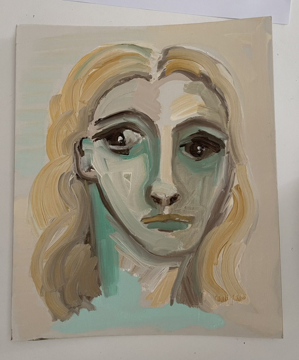 wendy_freestone's tweet photo. Oil on Gesso canvas board
30 x 30cm
#portrait
#findingidenity
#oilpainting 
#art
#artist
#womenartists 
#womensupportingwomen https://t.co/tw5RqsJPuc