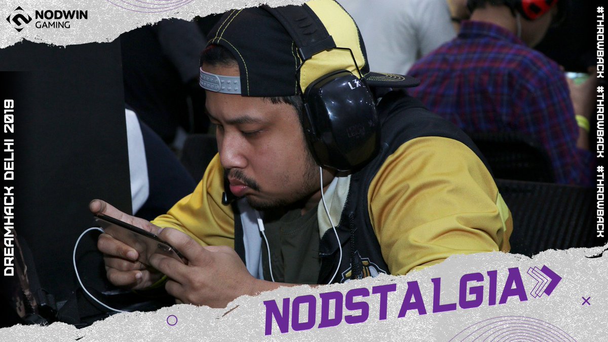 NodwinGaming's tweet photo. One Game, Many Emotions &amp; Countless Memories🪂❤️✨ #Throwback to the Pan Fest from Dreamhack Delhi 2019🏆

#onegame #manyemotions #countlessmemories #throwbackthursday #panfest #dreamhackdelhi #esports https://t.co/r5o1g8SvZR