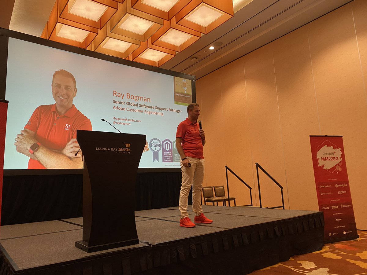 Vatsal Shah (@vatsalshah) on Twitter photo One of the most loved speaker <a href="/raybogman/">ray_bogman.xml</a> on the stage talking about Support or Not to support at <a href="/MeetMagentoSG/">Meet Magento Singapore</a>. #MM22SG One of the most loved speaker <a href="/raybogman/">ray_bogman.xml</a> on the stage talking about Support or Not to support at <a href="/MeetMagentoSG/">Meet Magento Singapore</a>. #MM22SG