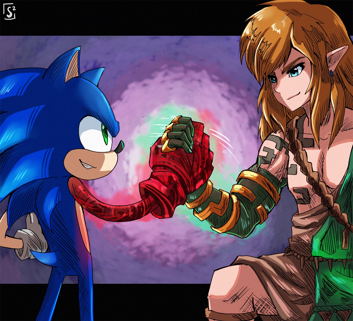 ~Brothers in Arms~ #SonicFrontiers #Zelda