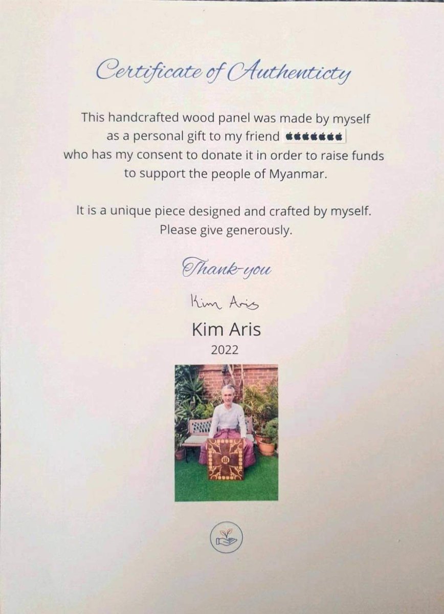 MayWongST's tweet photo. #AungSanSuuKyi's younger son Kim Aris raising funds with his personal handiwork to support the #Myanmar people who have been experiencing #militarycoup since Feb 1, 2021. In June, military moved Suu Kyi from home detention to solitary confinement in jail. #WhatsHappeningInMyanmar https://t.co/z5HbfQRySl
