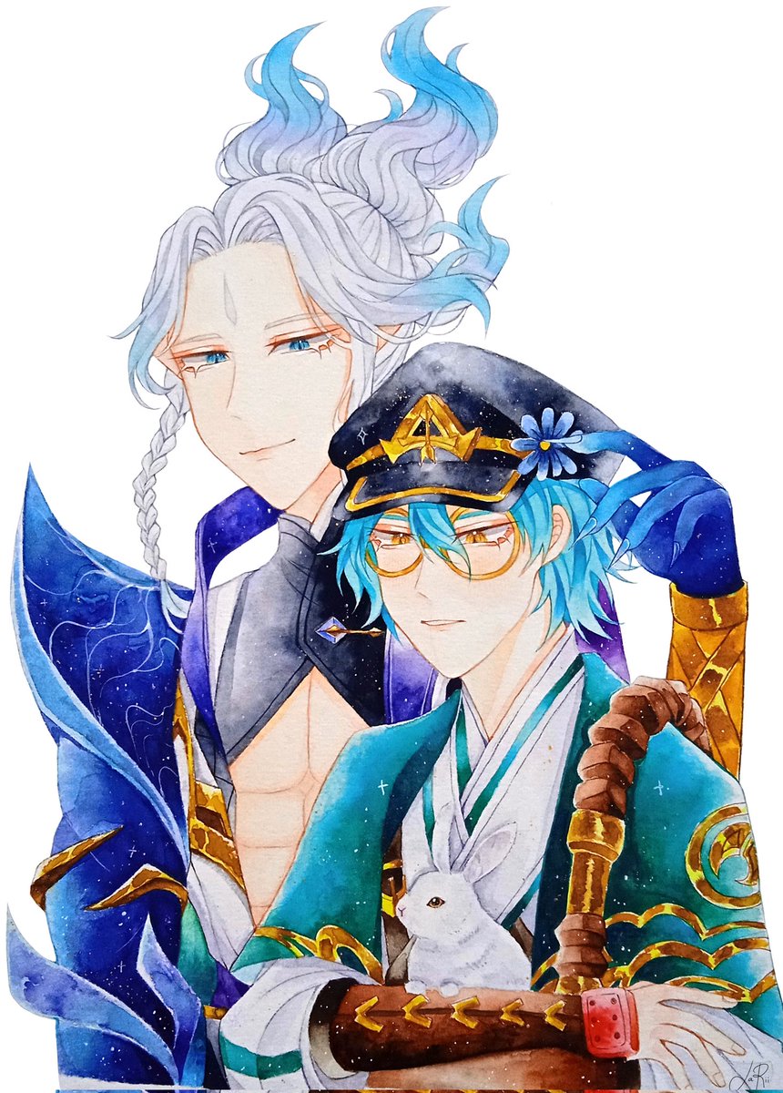 jay_rii00's tweet photo. 柔らかく暖かい💙✨
#quillenthorne #quillen #thorne
#aovfanart #rovfanart https://t.co/o491H414n2