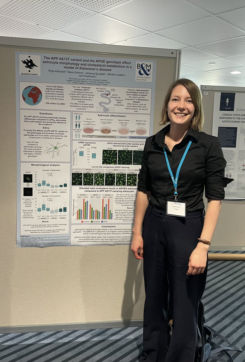 KoistinahoLab's tweet photo. There is still a chance to come and see our posters today at #KuopioAD!  #iPSC #Alzheimersdisease https://t.co/BMfx8ueIRs