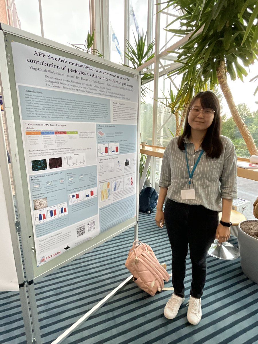 KoistinahoLab's tweet photo. There is still a chance to come and see our posters today at #KuopioAD!  #iPSC #Alzheimersdisease https://t.co/BMfx8ueIRs