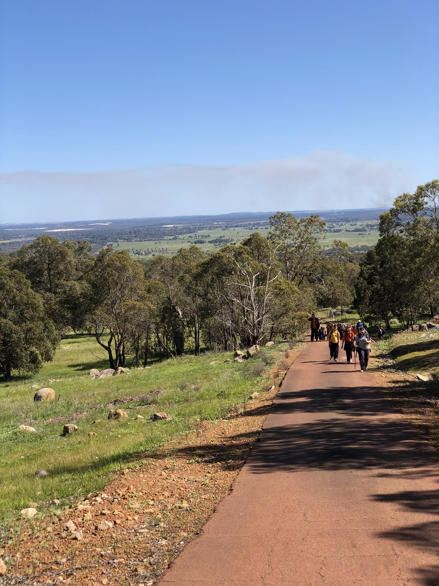 MuscaRoseanne's tweet photo. Year 8’s completed their muddy Camino from Bells Rapids to Shady Hills today #hccellenbrook https://t.co/1Puw89VNzy
