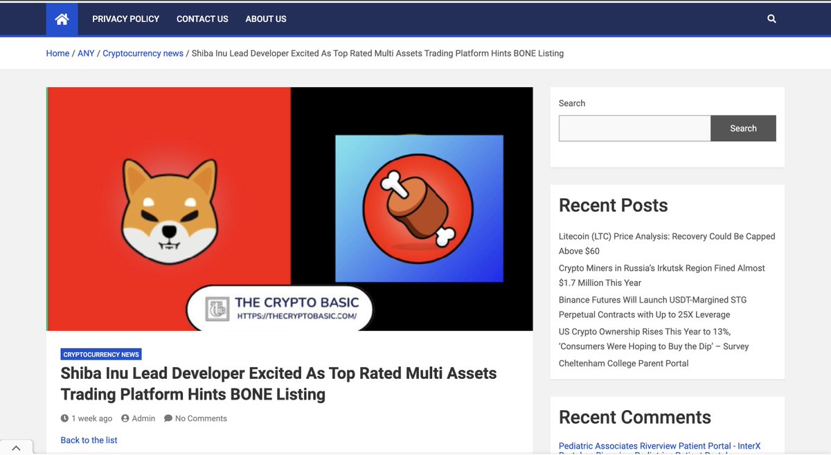 Bluebit_io's tweet image. "Shiba Inu Lead Developer Excited As Top Rated Multi Assets Trading Platform Hints #BONE Listing"

blastmaster.org/shiba-inu-lead…