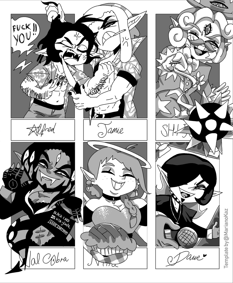 SweetsNeptune's tweet photo. DONE!
I did some of my OCs i really love to draw ❤❤❤

#splatoon #splatoon2 #splatoon3 #ZAELANDAWONDERWORLD #OC #HellCasino #HeavenCafe #oc #original https://t.co/TrOBgzkaNY