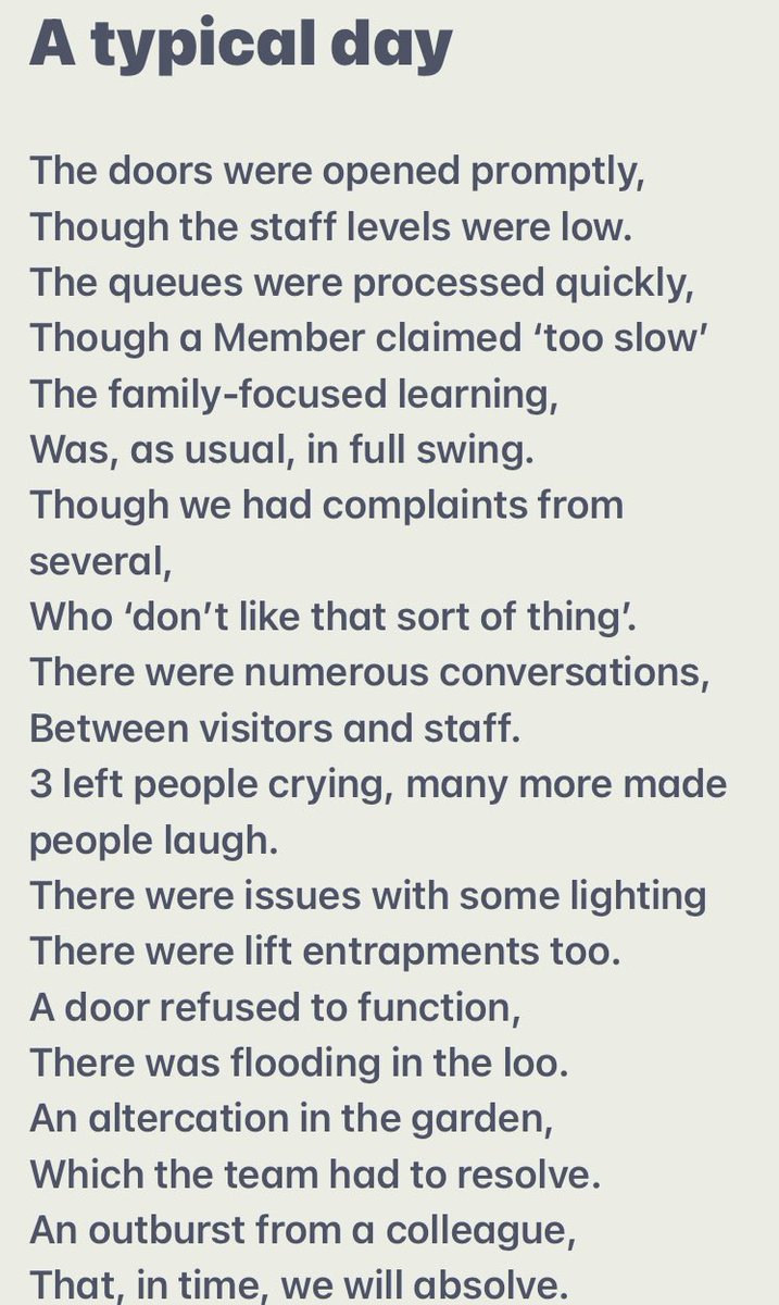 MOfP2021's tweet photo. A-typical day
#Museums
#FOHMuseums
#Ops
Museum of Furious Poetry https://t.co/sws1g8XanJ