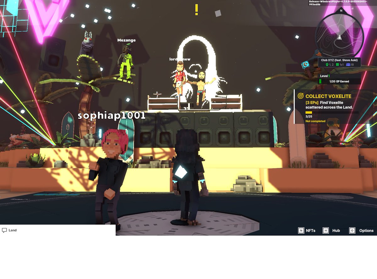 _fpm88's tweet photo. @TheSandboxGame @steveaoki I just participated in the #SandboxAlphaS3Giveaway for a chance to win 500 SAND! On stage with Steve Aoki, check out my screenshot below!
👇 https://t.co/EznILaFOEo
