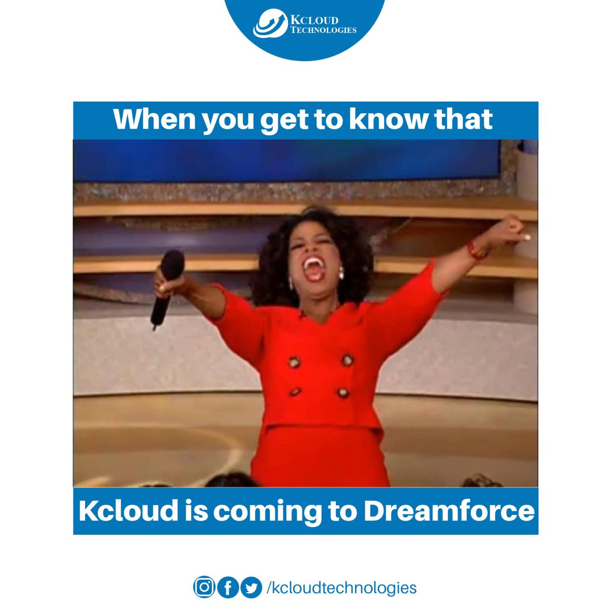 Excited!!
We are coming to Dreamforce 2022.🥳🥳

#dreamforce #trailblazercommunity #salesforcedevelopers #kcloudtechnologies #dreamforce2022  #salesforceconsultant #salesforceservices