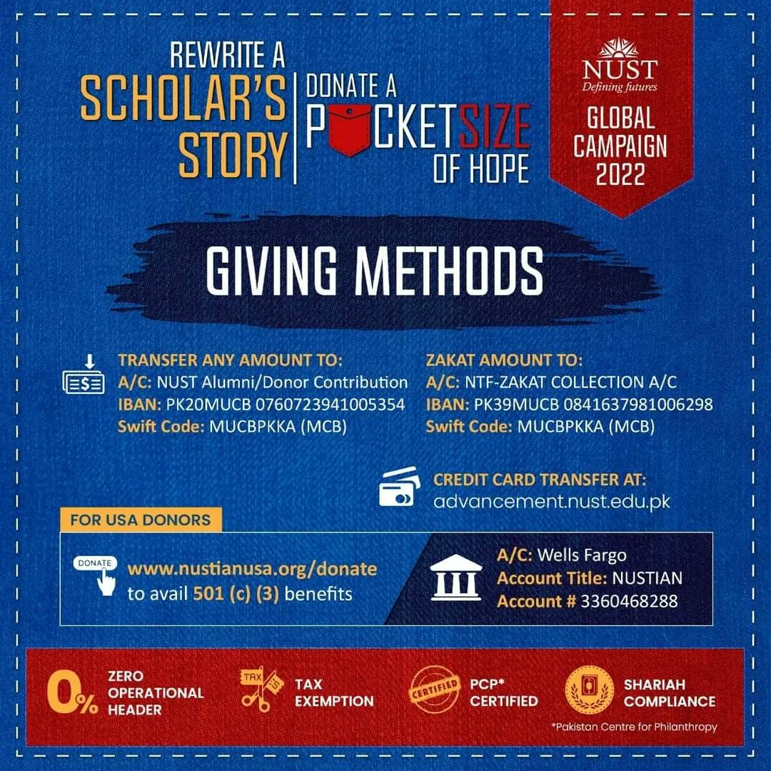uaonust's tweet photo. ** Case 91 **
Give Aeronautical Engineer wings to fly!

Son of a Mechanic, from College of Aeronautical Engineering, NUST is looking for support in the final two steps.
.
.
#SupportAScholar #NEEDInitiative #ZeroOperationalHeaders #TaxCreditableGiving #ImpactOrientedGiving https://t.co/5gXQNJO6ob