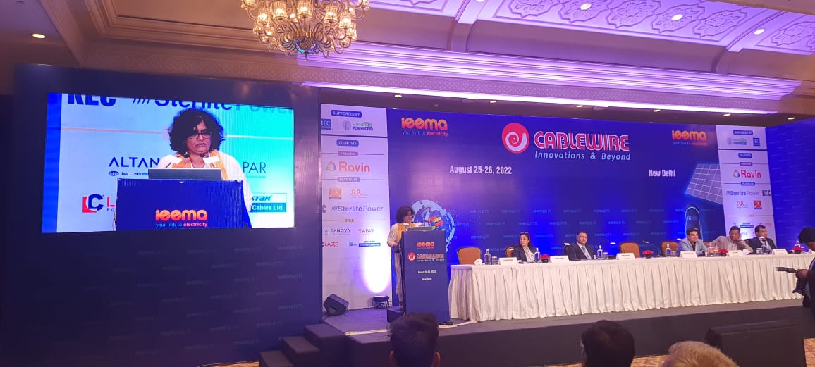 IEEMA_Official's tweet photo. Cable Industry as whole will play significant role in next 25 years. It will be driven by capital, talent and IP creation for achievement and sustainability of overall sector: @CharuMathur14 ,DG, IEEMA at #Cablewire2022
@kabrashreegopal @Karia06Vijay @SonalGariba @RRohitpathak76 https://t.co/mZOoep1Usm