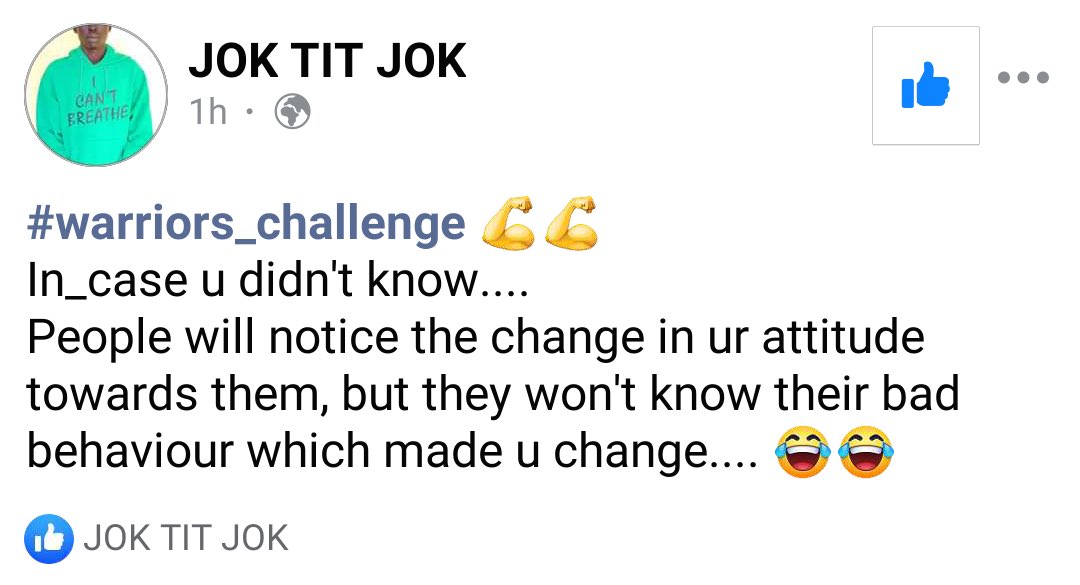 JOK_TIT_JOK's tweet photo. #TruTH ๐
Facts checkers
#SSOT ๐ธ๐ธ
#Junub_Bot ๐ธ๐ธ https://t.co/HZOokGQPWM