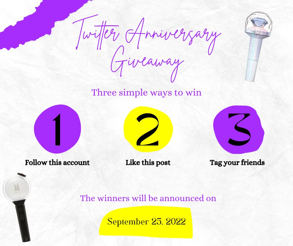 HyeriServices's tweet photo. BTS &amp; SEVENTEEN OFFICIAL LIGHTSTICK GIVEAWAY! 🤩

1 winner per lightstick. 2 winners per social media account. So yes, you can join our FB &amp; IG giveaway also for more chances of winning! ❤

Please see mechanics in the photo, comment down also the screenshots of your entry below! https://t.co/OvjwgjcydV