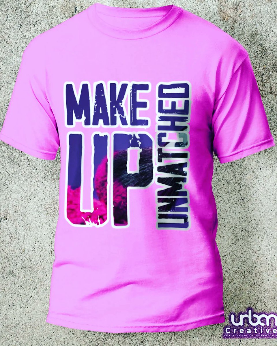 UnmatchedMakeup's tweet photo. Get yourself this top quality Makeup Unmatched T-shirt for only 999/= Call, Text or Whatsapp 0700423415 to place your order!
Design by: Urban Creatives
#MakeupUnmatched
#DrippingInElegance
#NoLabel https://t.co/bftwG42V1V