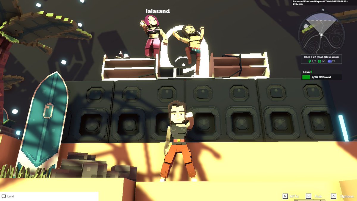 lucciharston's tweet photo. @TheSandboxGame @steveaoki I just participated in the #SandboxAlphaS3Giveaway for a chance to win 500 SAND! On stage with Steve Aoki, check out my screenshot below!
👇 https://t.co/Ai75BJv2gI