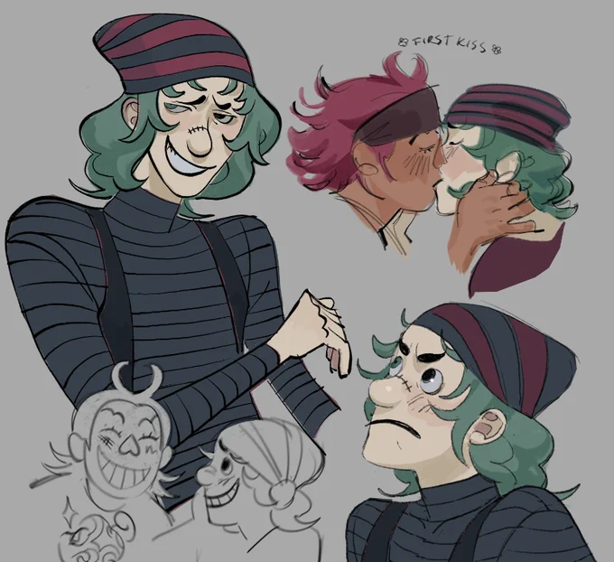 SPEAKING of precious things that Gold mask man took from Val, this is he, and they were roommates. rip 