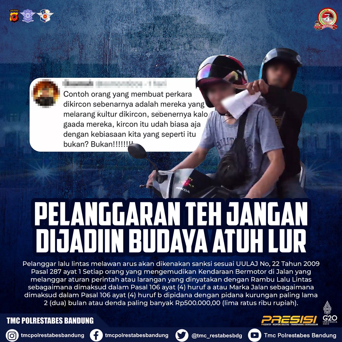 Pelan-pelan bersama merubah kultur peradaban lalu lintas yang lebih baik

Kegiatan #DisiplinPerlintasan merupakan kegiatan edukasi di Perlintasan Sebidang dan Terbuka untuk siapapun!

<a href="/KAI121/">Kereta Api Indonesia</a> <a href="/dishub_jabar/">Dishub Jabar</a> <a href="/keretaapikita/">Kereta Api Kita</a> <a href="/mas_didiek/">Didiek Hartantyo</a>  <a href="/infobdg/">BANDUNG ᮘᮔ᮪ᮓᮥᮀ</a> <a href="/PRFMnews/">Radio PRFM</a> <a href="/txtdaribandung/">TXT dari Bandung</a>