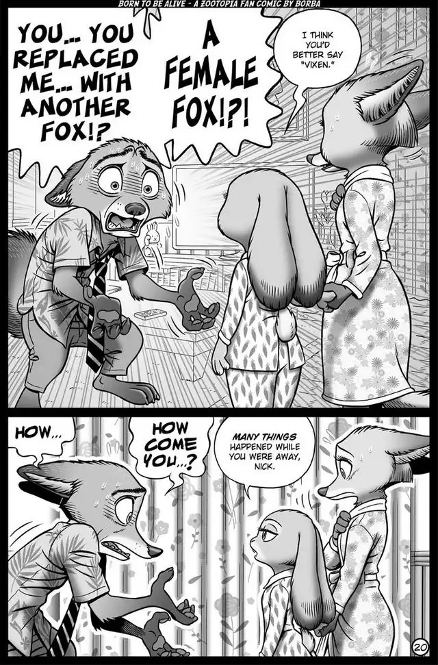 mangocannibal's tweet photo. @kwitebruh Fun fact! the artist changed his ways and made a second comic where judy gets a gf and yells at nick! and then in another comic gets shot jfk style https://t.co/8wdsX5YgCf