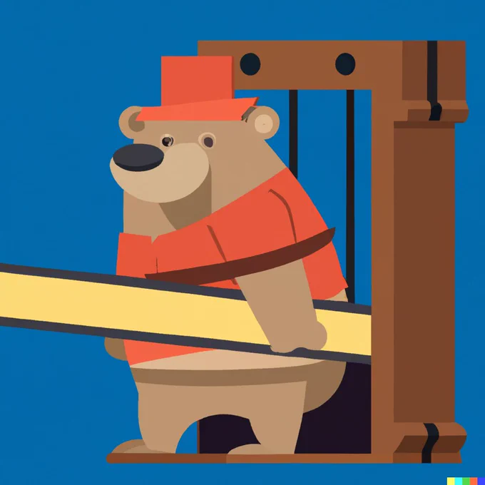 sad news paddington fans... he faces the guillotine tomorrow :\ 