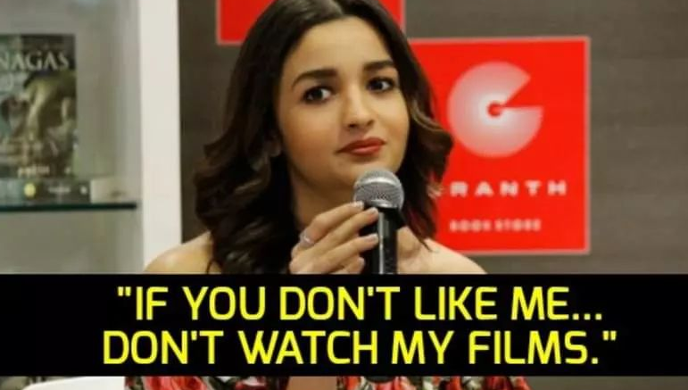 quoteshaan's tweet photo. Where this arrogance come from ? 
#AliaBhatt 
#Brahmastra #BoycottBramhastraMovie 
#BoycottAliaBhatt https://t.co/BnUnbuXePG