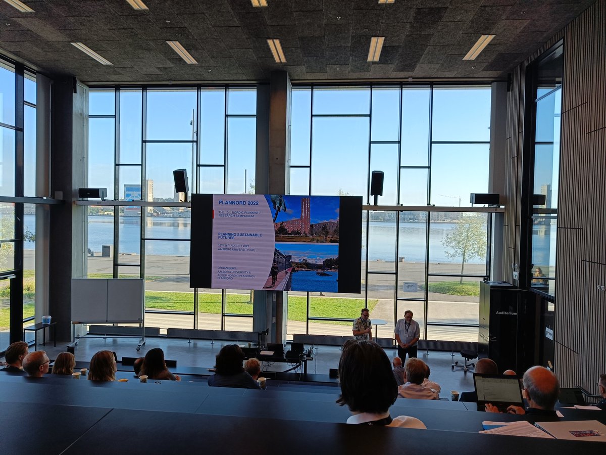 Good morning from #plannord2022 👋 <a href="/aalborguni/">AAU</a>