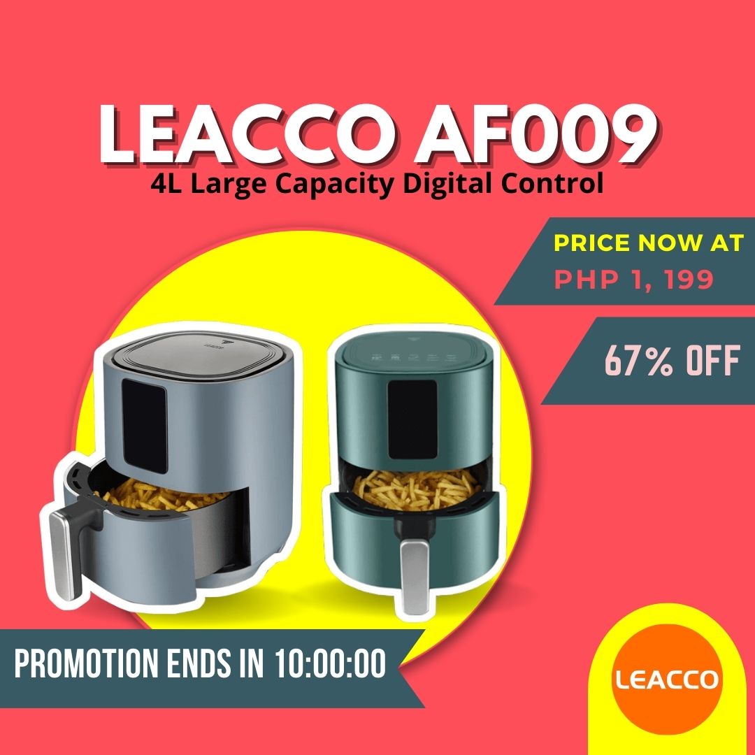 LEACCO_'s tweet photo. 📢FLASH SALE ALERT!

LEACCO AIR FRYERS AND RICE COOKERS AR NOW ON FLASH SALE IN YOUR FAVORITE ONLINE SHOPPING PLATFORM, LAZADA. ❤️‍🔥 CHECK THEM OUT THROUGH THE LINKS PROVIDED HERE. 

HURRY! ⚡️GET YOURS NOW!🛒 https://t.co/w73i1D12uz