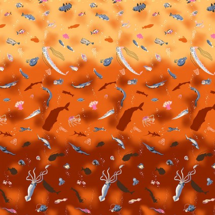 fish no humans pokemon (creature) orange theme silhouette  illustration images