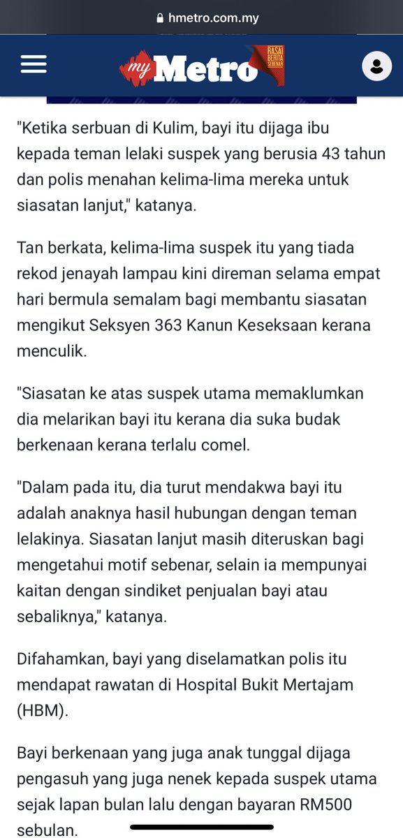 IniAlalalannn's tweet photo. Suspek umur 14 tahun. Boyfriend dia umur 18.

 Nenek suspek pengasuh kanak2. Dia bawak lari baby tu masa nenek dia tengah solat. 

Lepastu pergi mengaku dekat parents boyfriend dia yang baby tu anak hasil hubungan dengan boyfriend dia 😅 

WHAT IS THIS BEHAVIOURRRR DIKKKNONNN??!! https://t.co/ALweXGPGaN