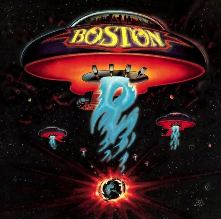 AlbumOTDay's tweet photo. 237. Boston - Boston

The debut album from Boston came out 46 years ago today.

Standout tracks:
- More Than a Feeling
- Foreplay/Long Time
- Smokin’

Which tracks are your picks from this album? https://t.co/vL2j08t3FJ
