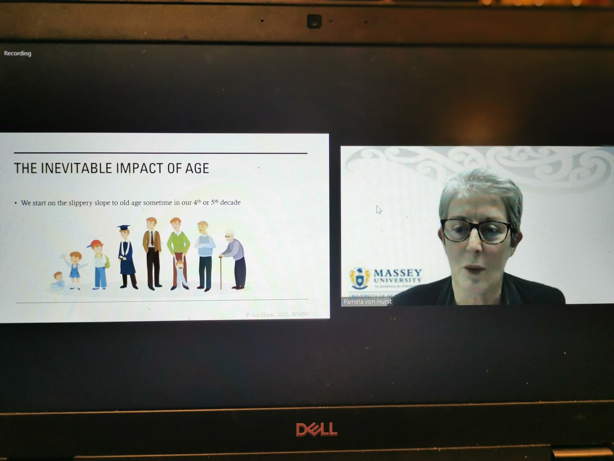Tuning into <a href="/MasseyUniHealth/">Massey Uni Health</a> webinar on nutrition for aging by Dr Pam von Hurst in association with #WorldIronWeek supported by <a href="/BeefLambNZ/">Beef + Lamb New Zealand</a>