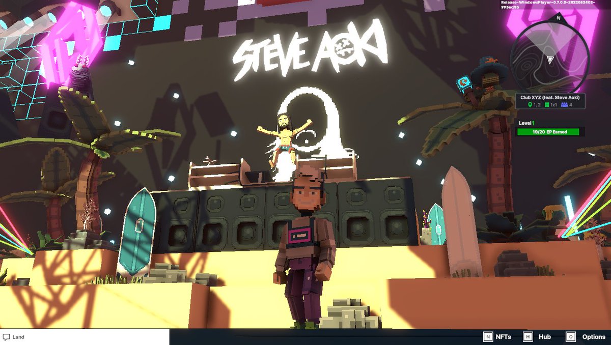 S1uMing's tweet photo. @TheSandboxGame @steveaoki I just participated in the #SandboxAlphaS3Giveaway for a chance to win 500 SAND! On stage with Steve Aoki, check out my screenshot below!
👇 https://t.co/bhXiW09sCi