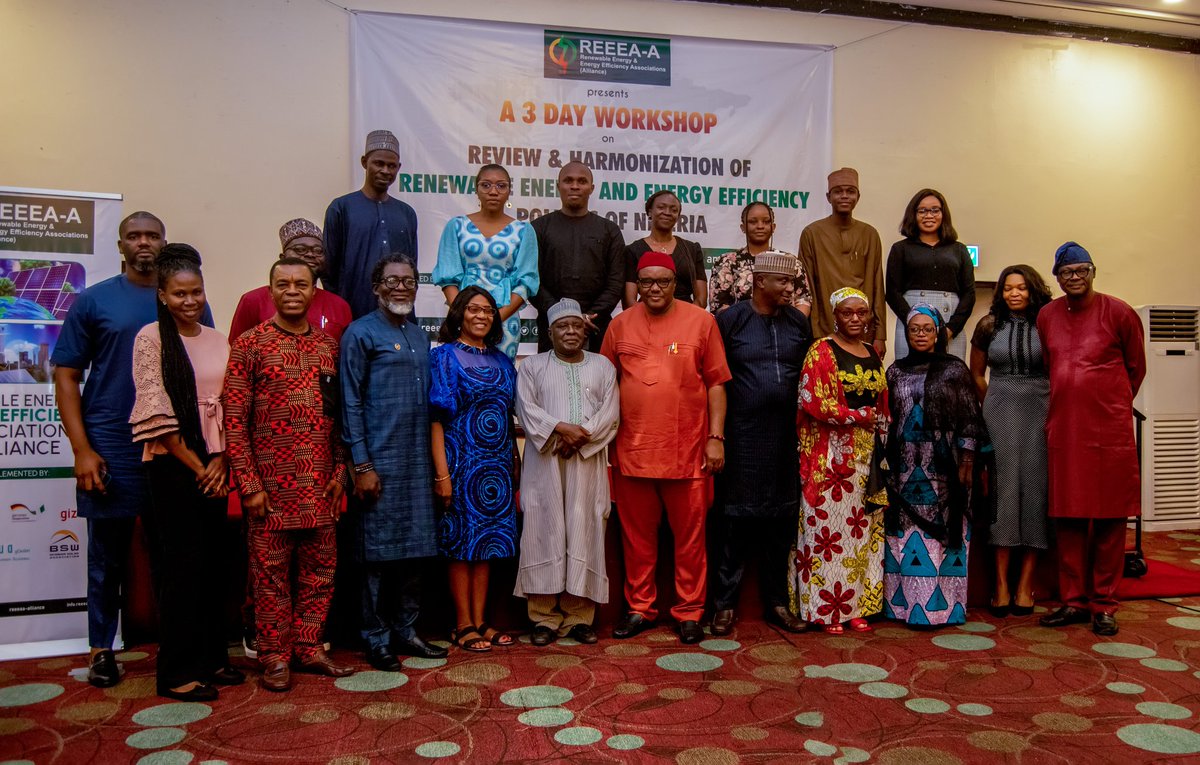 ReeeaAlliance's tweet photo. ,@ReeeaAlliance Policy Harmonization Workshop Pictorials - DAY 2
Don't forget to join in as the workshop continues Today Tomorrow Thursday, 25th August 2022
Venue: Ladi Kwali Hall, Sheraton Hotel, Abuja.
#energy #renewableenergy #reeeeaalliance #policyharmonization #workshop https://t.co/iC1Loon83b