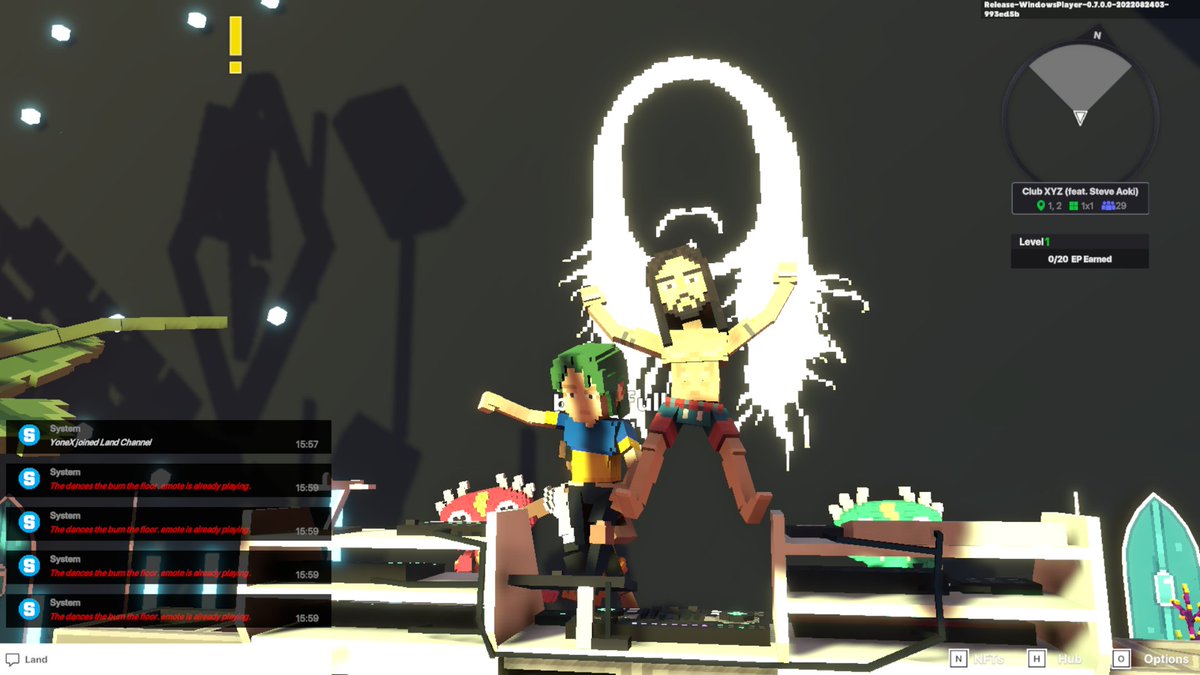 juchiukas's tweet photo. @TheSandboxGame @steveaoki I just participated in the #SandboxAlphaS3Giveaway for a chance to win 500 SAND! On stage with Steve Aoki, check out my screenshot below!
👇 https://t.co/44cEqHddDM