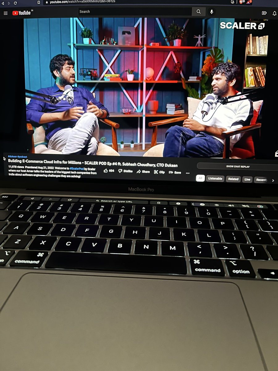 _headless_coder's tweet image. Very Insightful podcast, 🙌 Must watch and you will get to know Product Building, Importance of Team work and many more things from @subhashchy . Really liked the way how he conveyed all his experiences in a very beautiful manner.
@championswimmer