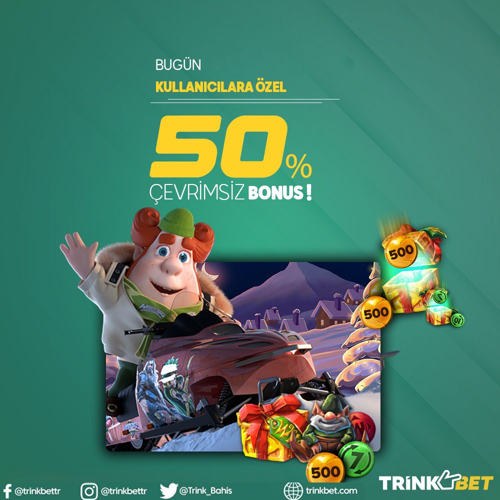 Trink_Bahis's tweet photo. 📢 Bugün Ve Yarın Yatırım Yapan Kullanıcılara Özel %50 Çevrimsiz Bonus

Hemen Üye Ol, Fırsatları Kaçırma !
▪️Telegram !!
https://t.co/KV6uvowHcy
▪️Twitter !!
https://t.co/d33vE4CLq0

#TrinkBet ile kazanmaya ne dersiniz? TrinkBet Güncel Giriş: 🔗 https://t.co/yNcI02Pr7O https://t.co/ab03Ej5itT
