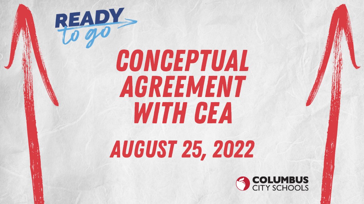 BREAKING: the Columbus Board of Education has reached a conceptual agreement with the Columbus Education Association. Students will remain in online learning through Friday and will return to full-time, in-person learning on Monday. #OurCCS

READ: bit.ly/3chM17R