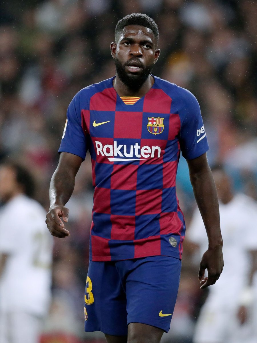 Transferencia_'s tweet photo. 🚨 Samuel Umtiti viajará hoy a Italia para completar su fichaje por el Lecce procedente de Barcelona.  🤝

Luego se someterá a su examen médico y se unirá al club de la Serie A en calidad de cedido.

(Fuente: @FabrizioRomano) https://t.co/jhZpkLPoUg