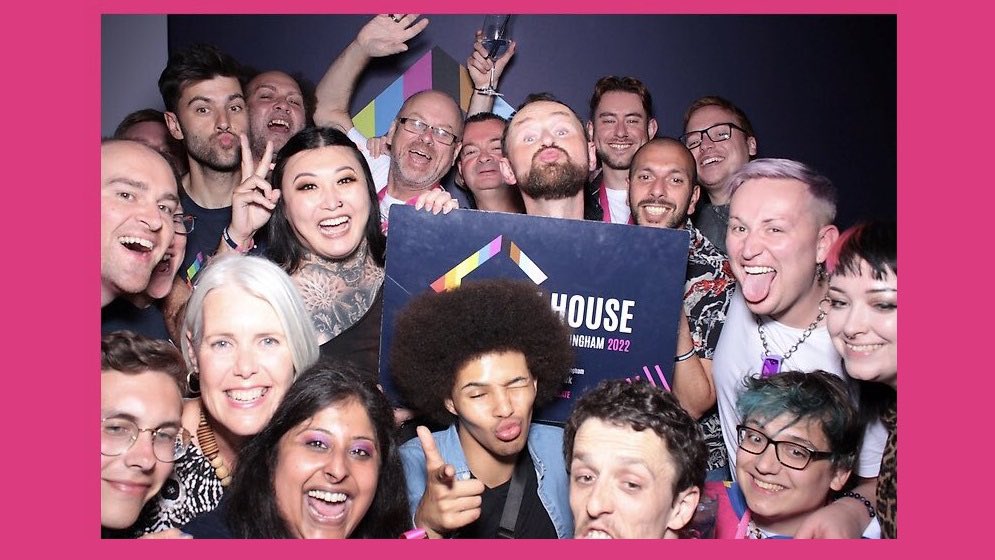 SportsMediaLGBT's tweet photo. NEW: Post-Games analysis of Pride House - how successful was it? 🏳️‍🌈🏠🏳️‍⚧️

🗣 “What @PrideHouseBham signified was the need for safe spaces for our communities - inclusive, diverse, intersectional” - @McSaima 

Podcast episode and feature article out now!

👉 https://t.co/lIFNPOa4PS https://t.co/DSOICMoEDA