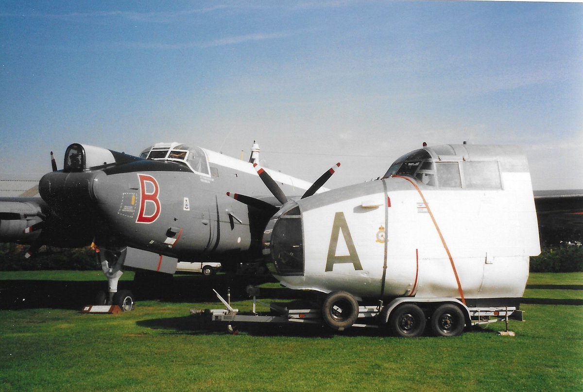 Bob_Sea_Dog's tweet photo. #Shackletons #WR977 and #VP293 @NewarkAirMus #DTEPArchive #ShackletonBoys https://t.co/NCx9rVuEpw