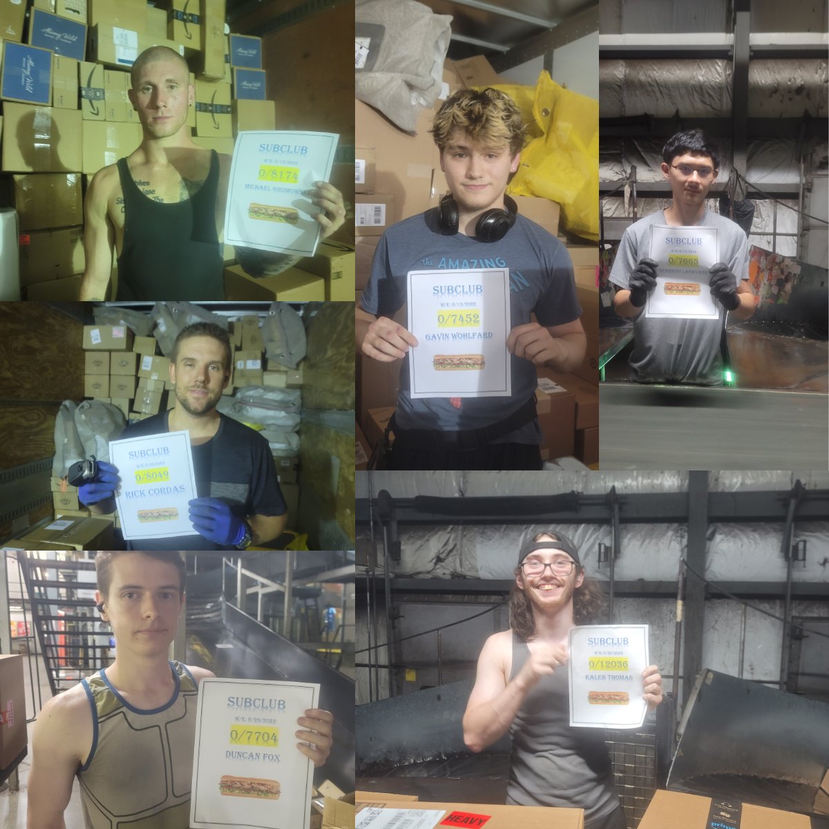 SUBCLUB W/E 8/13 AND 8/20/2022! KEEP UP THE GREAT SERVICE! WELL DESERVED! <a href="/cordle_tony/">Tony Cordle</a> <a href="/Larry_smith23/">Larry Smith</a> <a href="/JenniBucholc/">Jenni Bucholc</a> <a href="/B_klafke/">william.klafke</a>