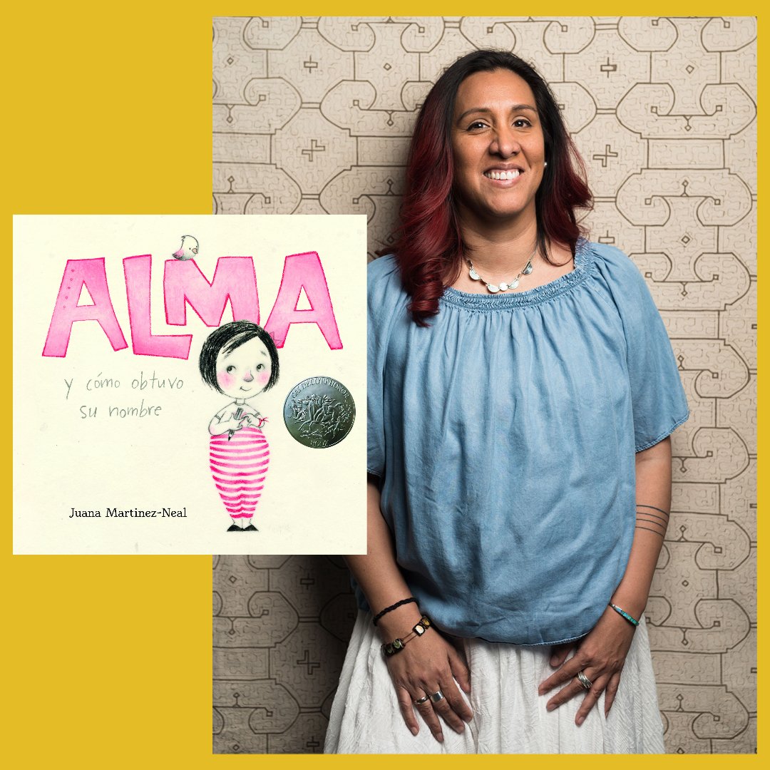 writeforit's tweet photo. Alma Sofia Esperanza José Pura Candela worries that her name is too long - until she learns that every part of it has a story to tell. @juanamartinez's picture book is available in English AND Spanish! 😀 https://t.co/km6nfiMNpO and https://t.co/jWOfZr1e5H (Photo by Jade Beall) https://t.co/nUfAzhwyER